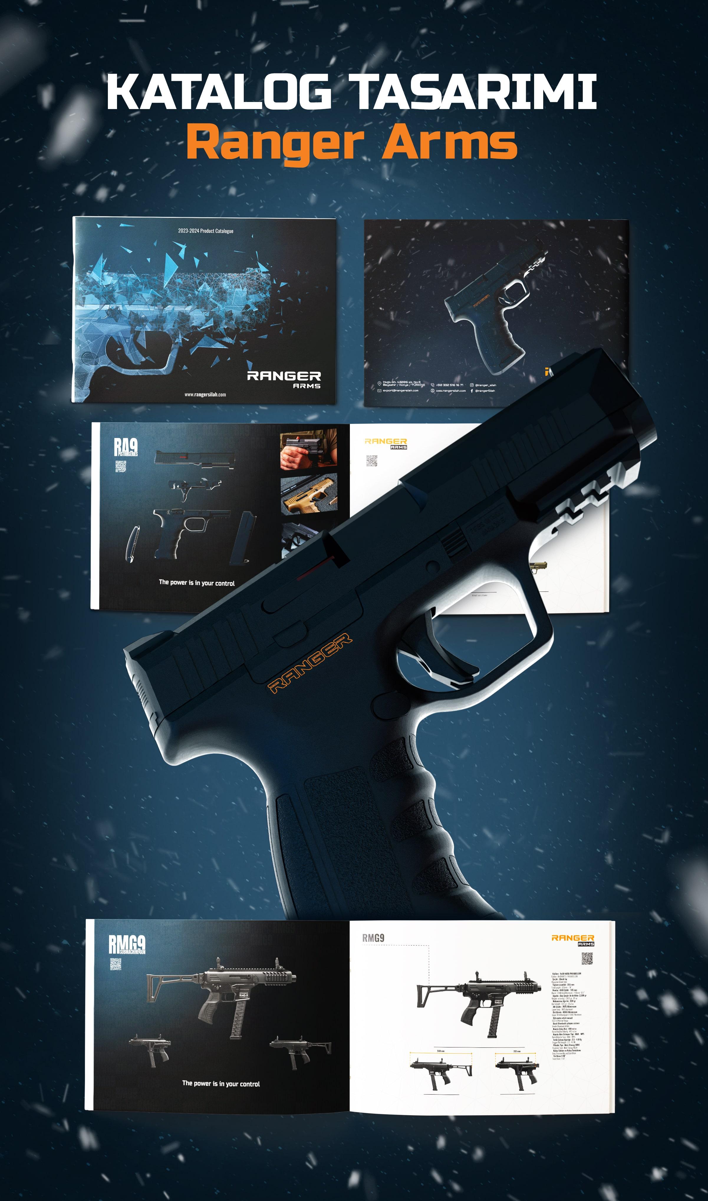 Ranger Arms Katalog Tasarımı